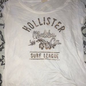 White Hollister shirt